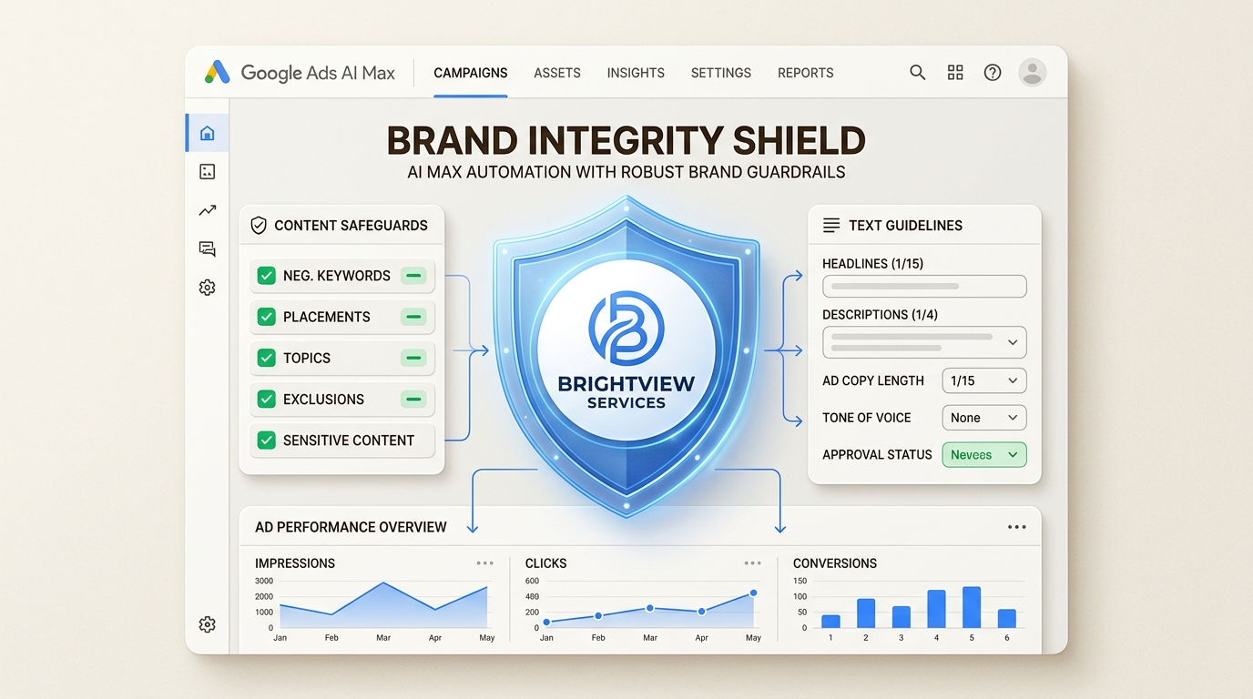 Explore the new AI Max features, such as text guidelines and exclusions, designed to help advertisers maintain precise control over brand messaging and compliance.