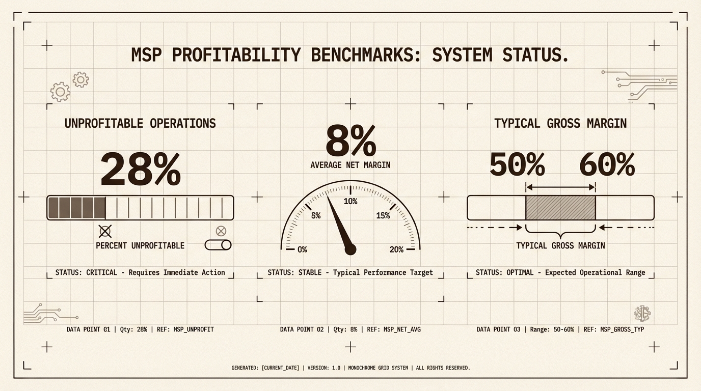 Narrow margins most MSPs operate within and the urgent need for operational efficiency