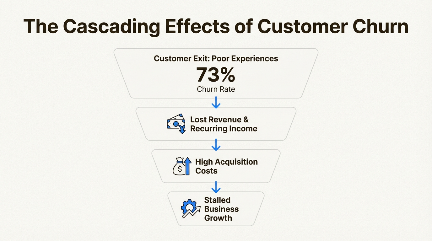 Visualisation de l’entonnoir de churn