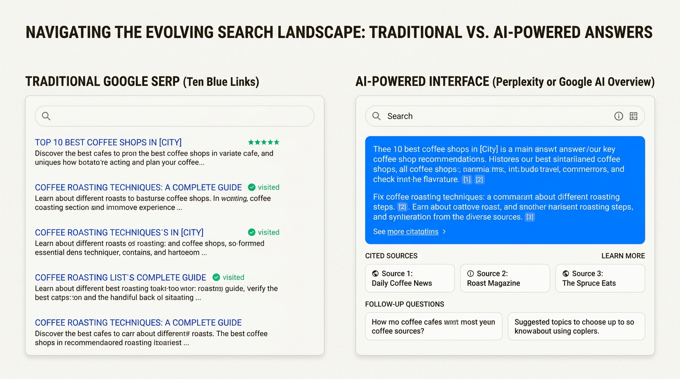 Understanding the shift from keyword ranking to generative engine optimization is crucial as AI answers replace traditional search clicks.