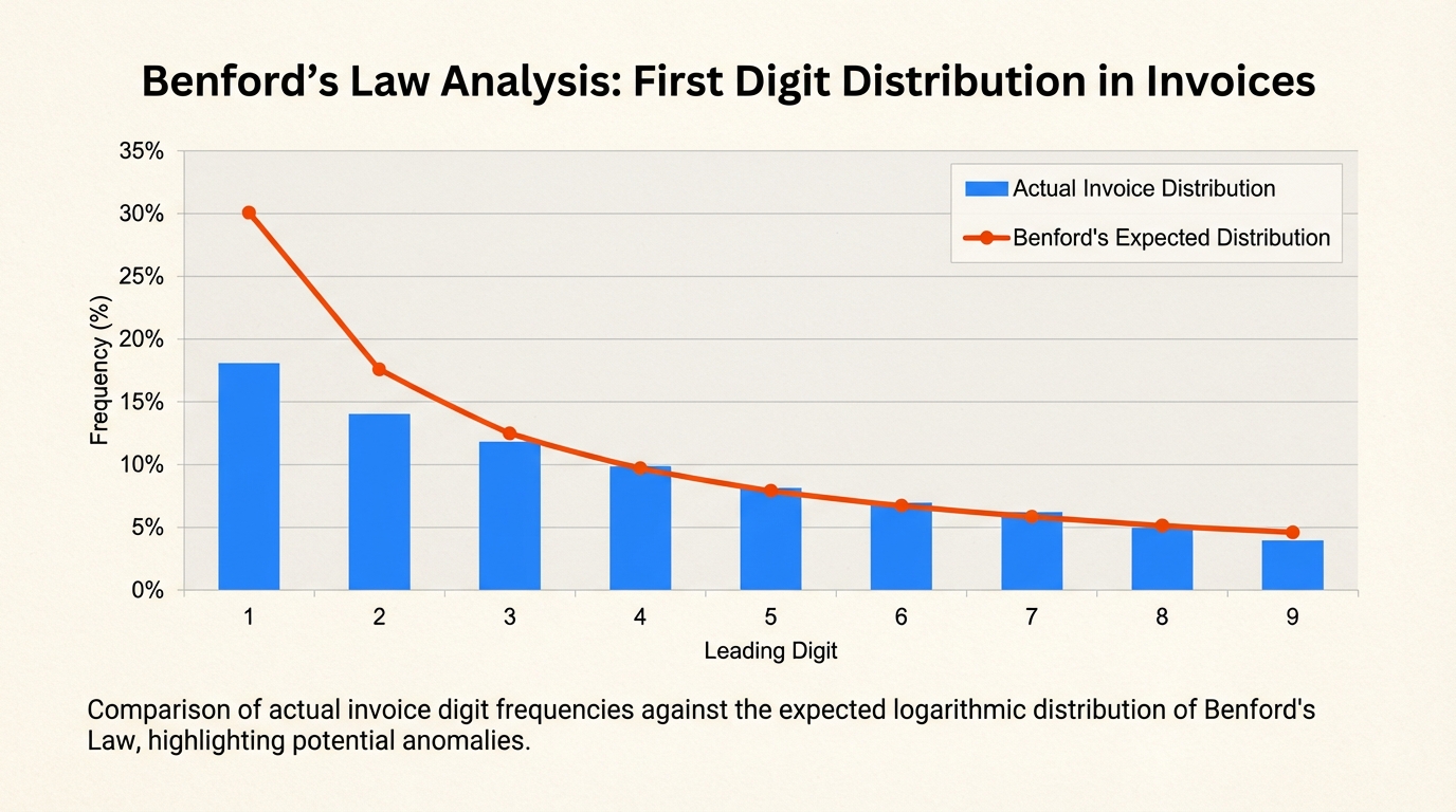 When bars deviate significantly from the line, you have a red flag worth investigating