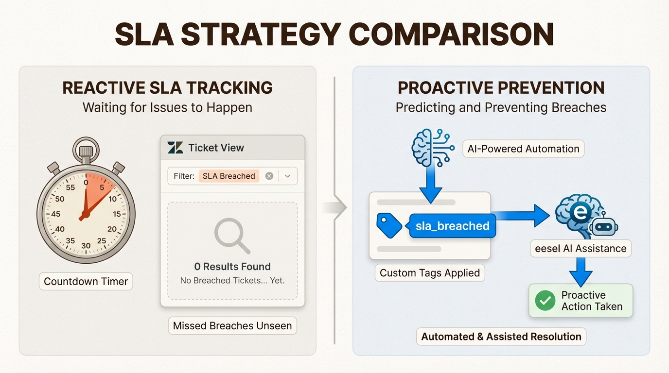 Shift from reactive SLA tracking to proactive AI-driven prevention