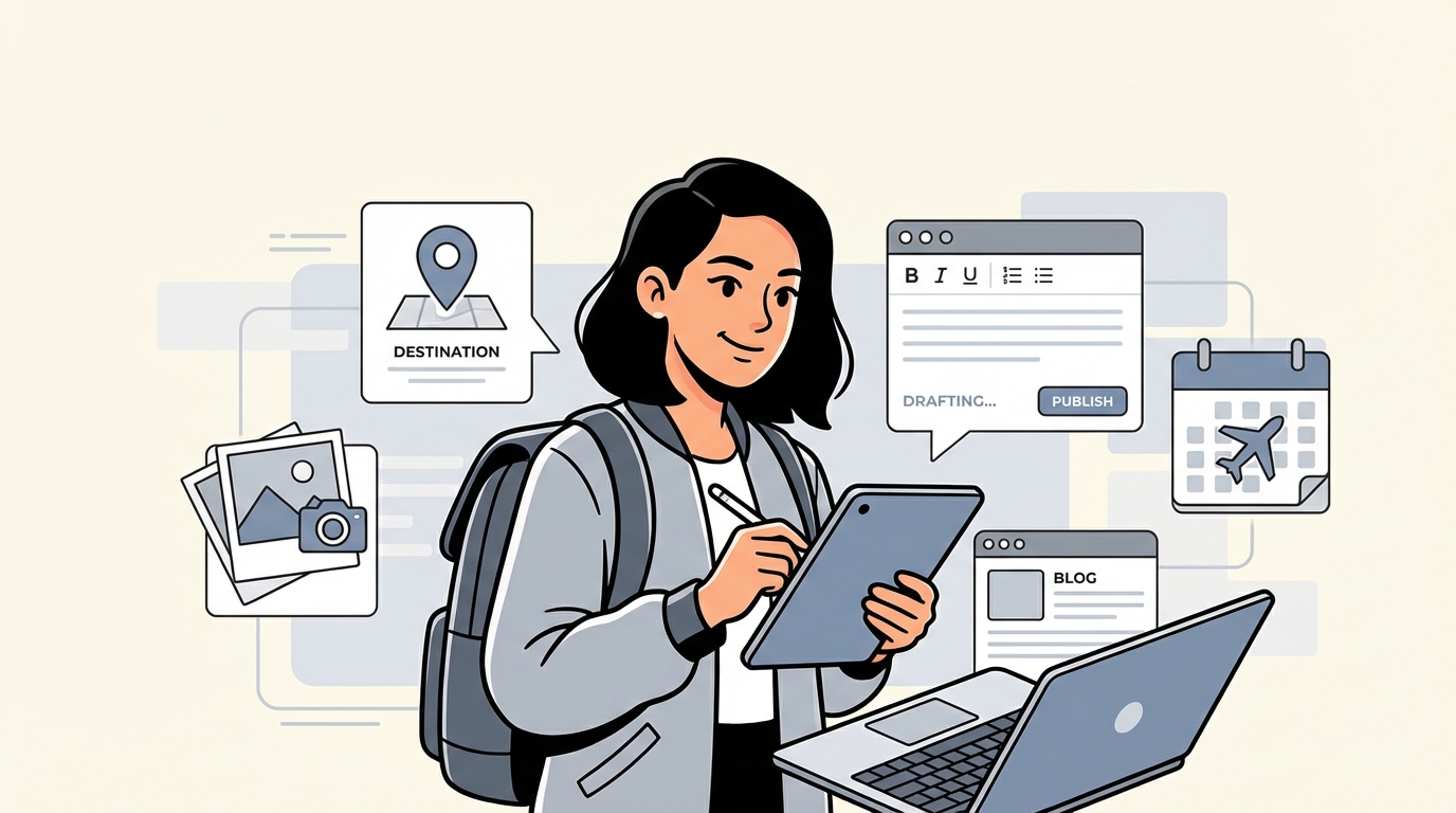 A guide to mastering travel blog writing | eesel AI