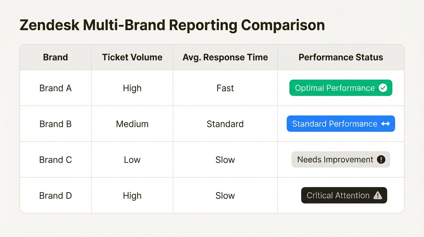 Comparación de métricas de rendimiento entre diferentes marcas para la planificación de recursos