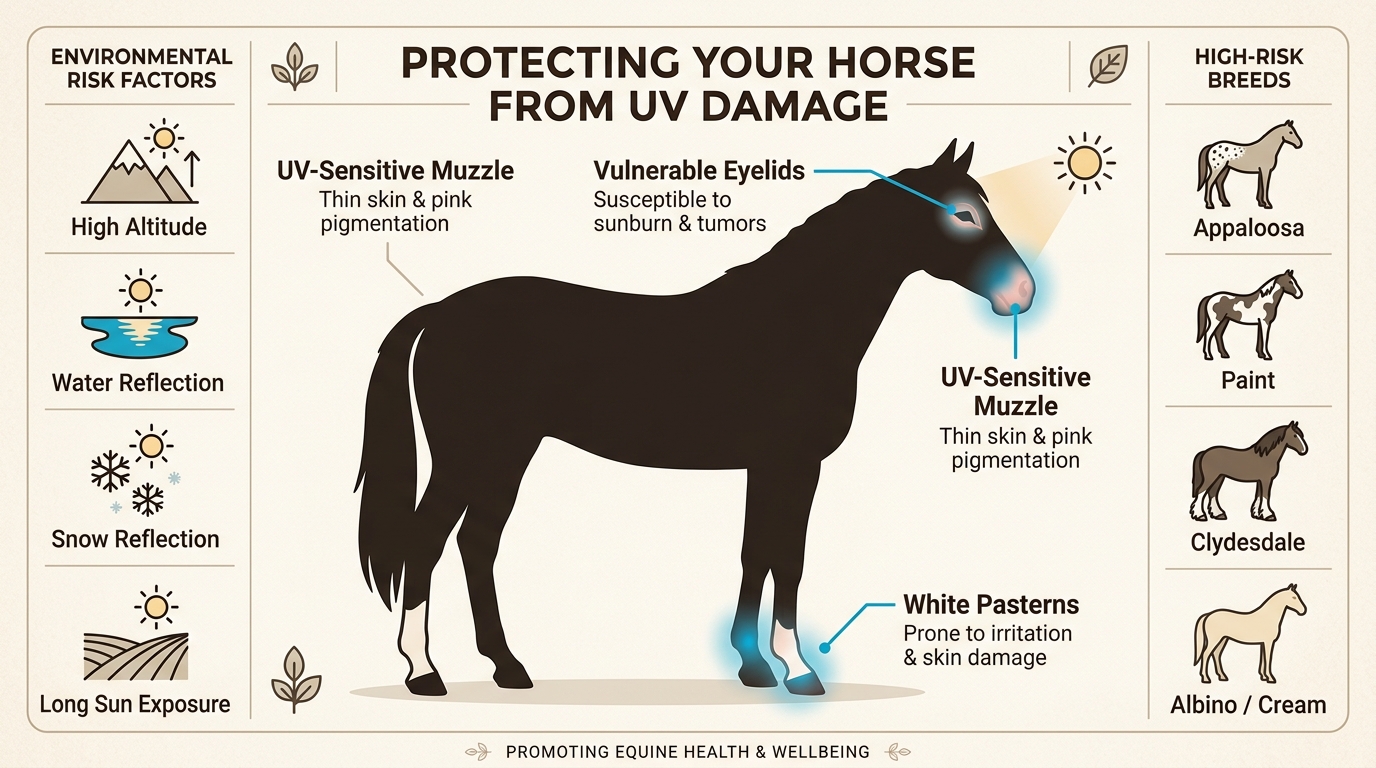 Identifying your horse's specific physical and environmental risk factors allows for a targeted protection strategy to prevent chronic conditions like uveitis.