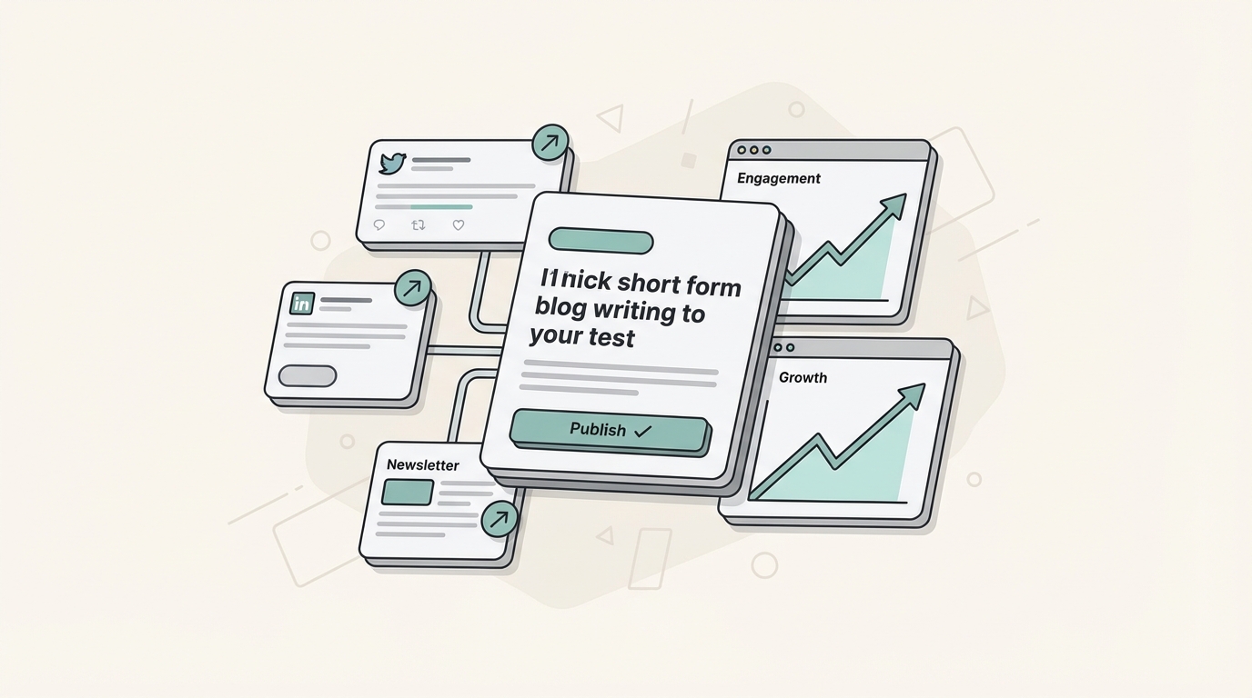 A practical guide to short form blog writing | eesel AI