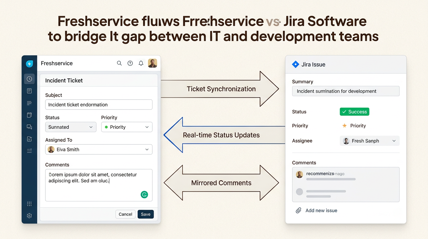 Sincronização bidirecional entre plataformas de TI e desenvolvimento