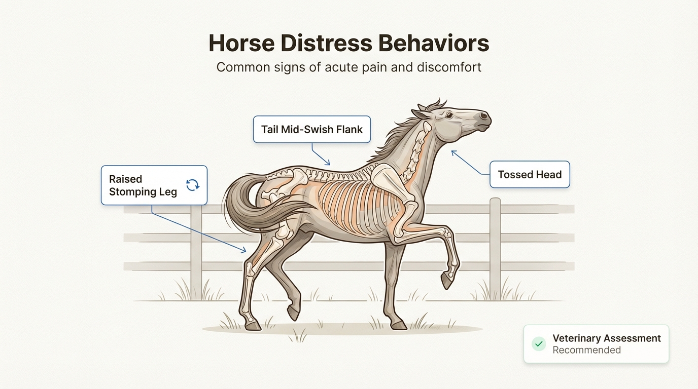 Recognizing these common physical reactions is the first step in identifying when fly pressure has become intolerable for your horse.