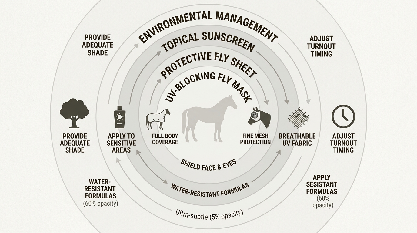 Combining physical barriers with smart management creates a comprehensive shield against the intense radiation found in mountain environments.