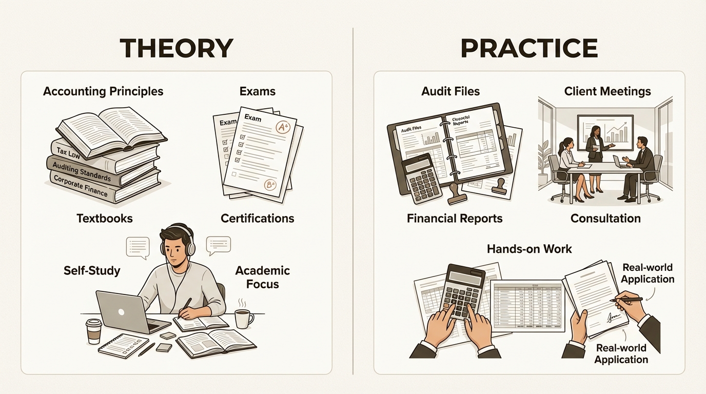 The gap between theory and practice that dummy articleship creates