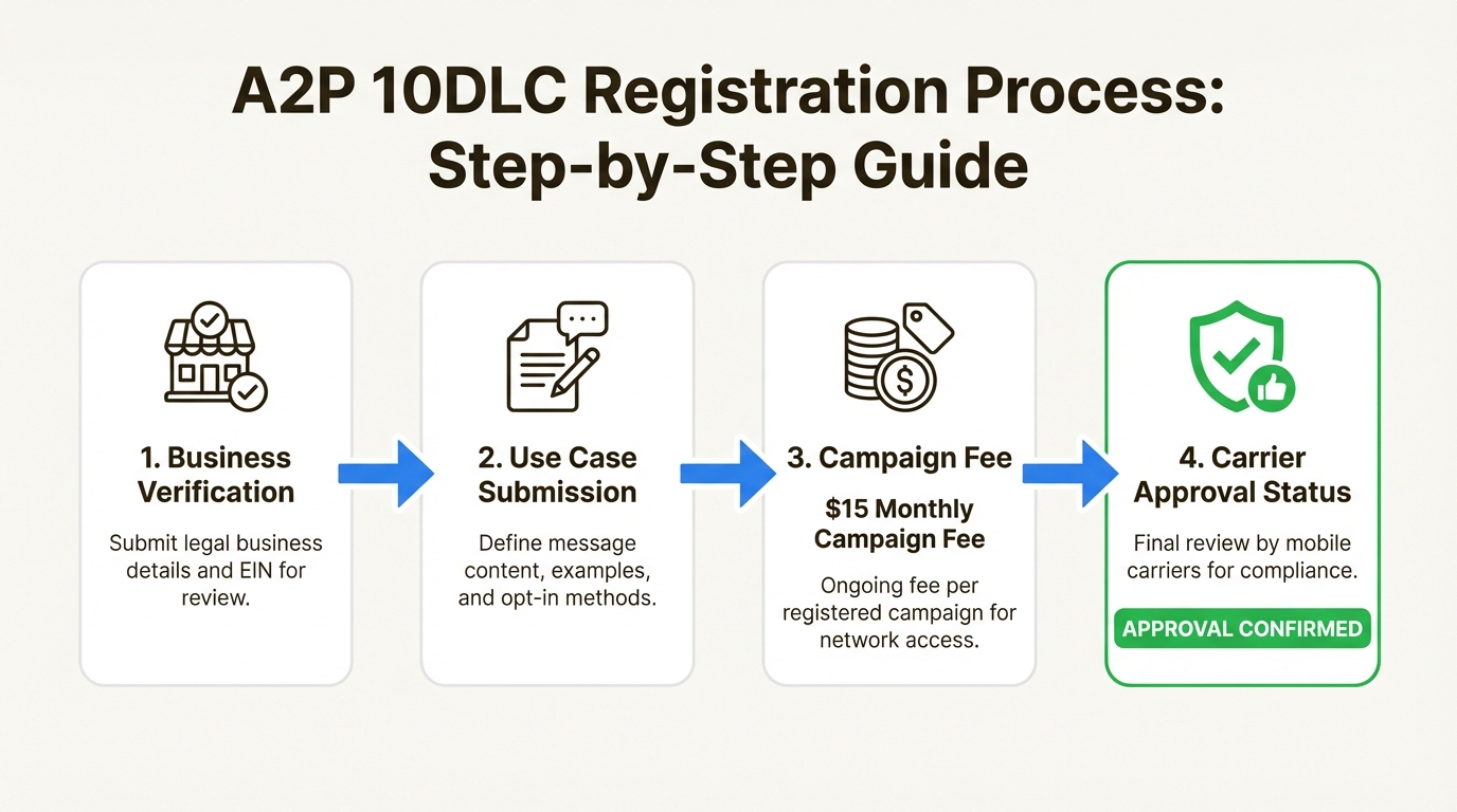 Seguir estas etapas de registro é essencial para que as empresas com sede nos EUA mantenham alta capacidade de entrega e evitem a filtragem da operadora.