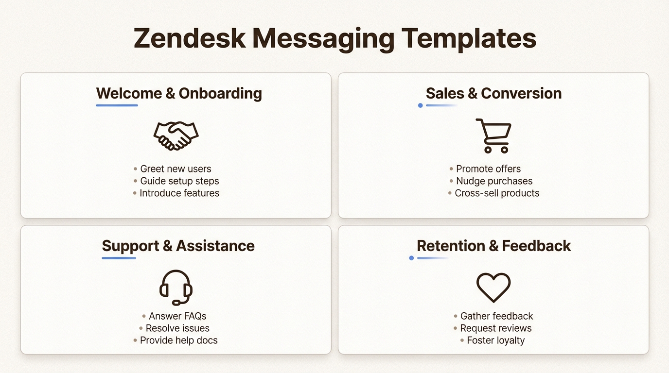 より良い結果を得るために顧客ライフサイクルステージに合わせたメッセージカテゴリ