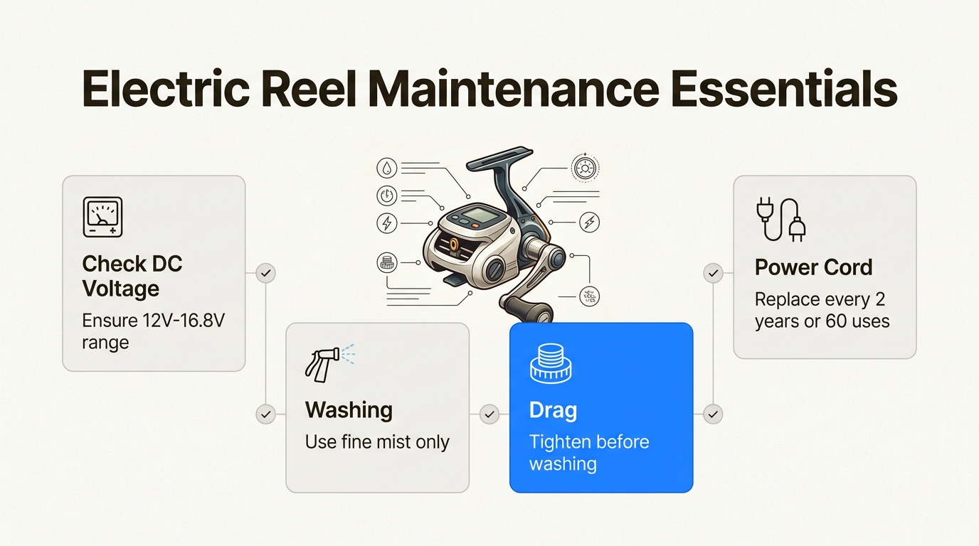 Follow these critical maintenance steps for electric reels to ensure longevity and peak performance of your valuable Japanese gear.