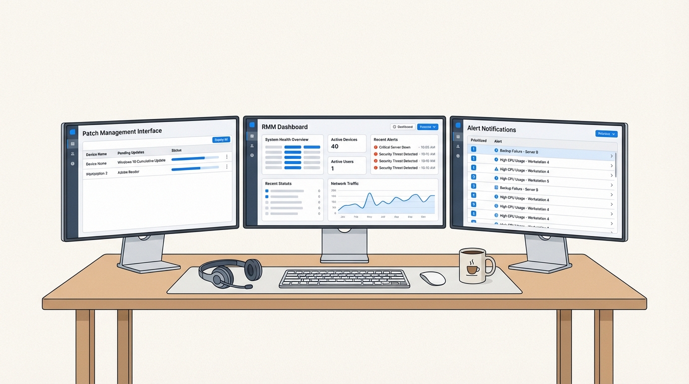 RMM automation helps MSPs manage endpoints at scale without constant manual intervention