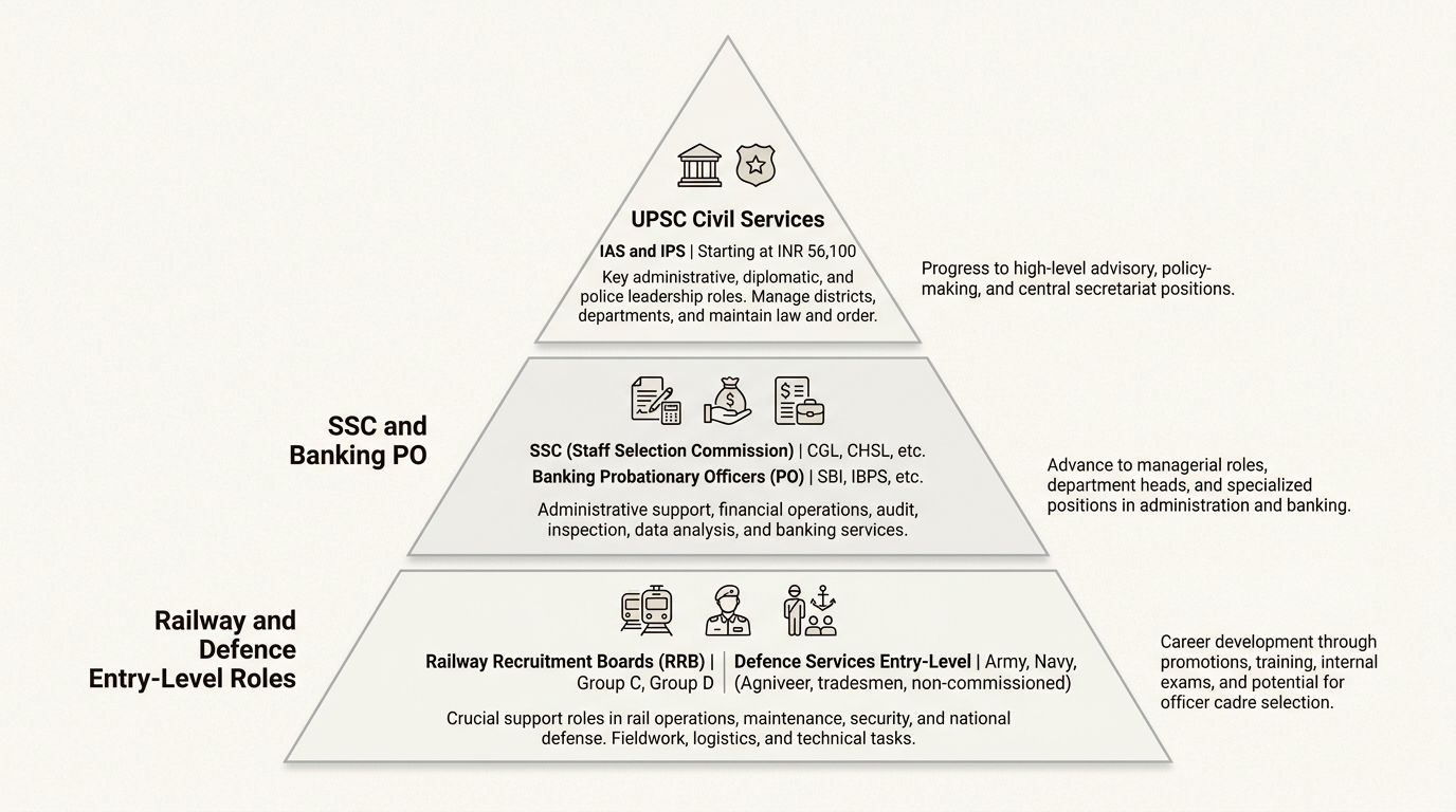 Comparing salary tiers and entry requirements allows job seekers to align their career goals with realistic expectations.