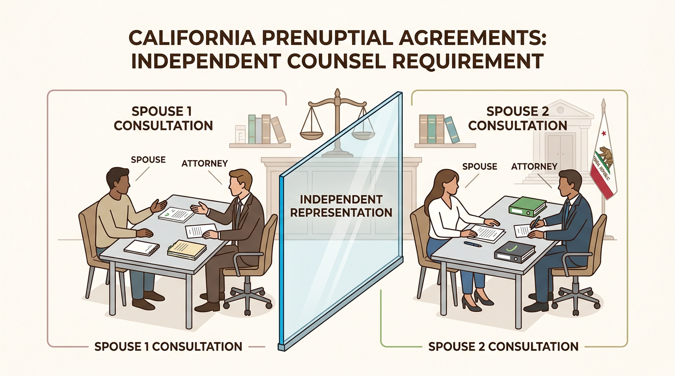 Independent legal counsel safeguards against claims of unfairness