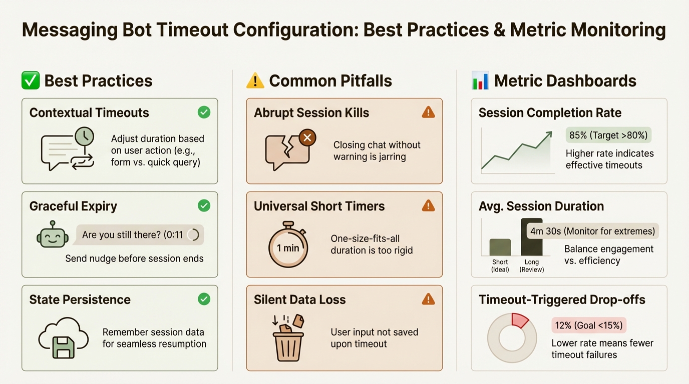 Meilleures pratiques pour la surveillance du délai d'attente du bot
