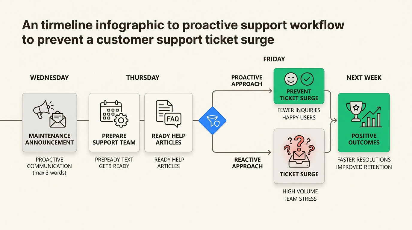 La messagerie proactive empêche les tickets avant qu'ils ne se produisent