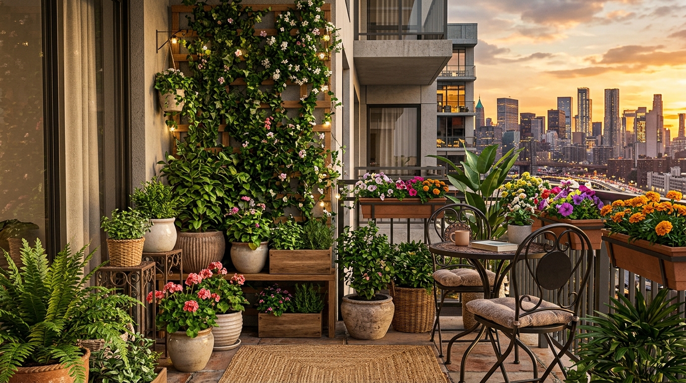 Discover how a well-designed balcony garden can transform your urban apartment into a serene and productive personal oasis.