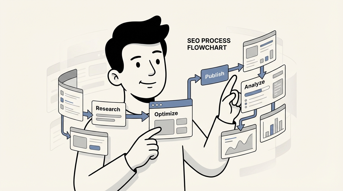 A practical guide to the SEO process flowchart