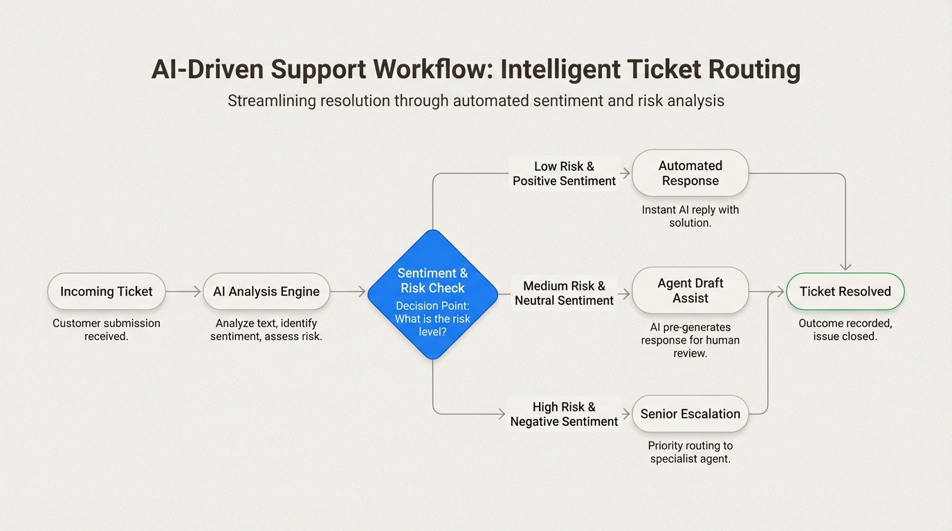 Flux de travail de prévention du churn basé sur l’IA