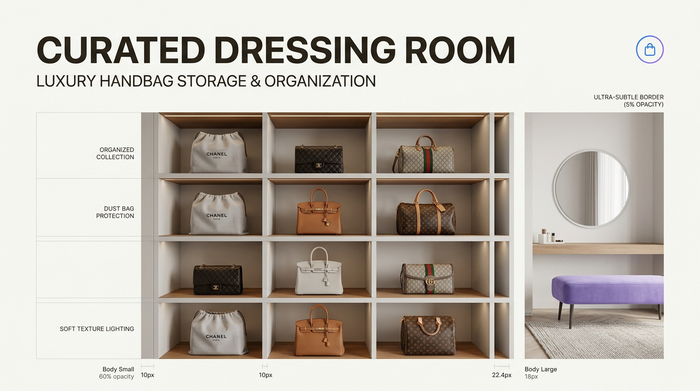 Proper storage and care preserves the value of investment pieces