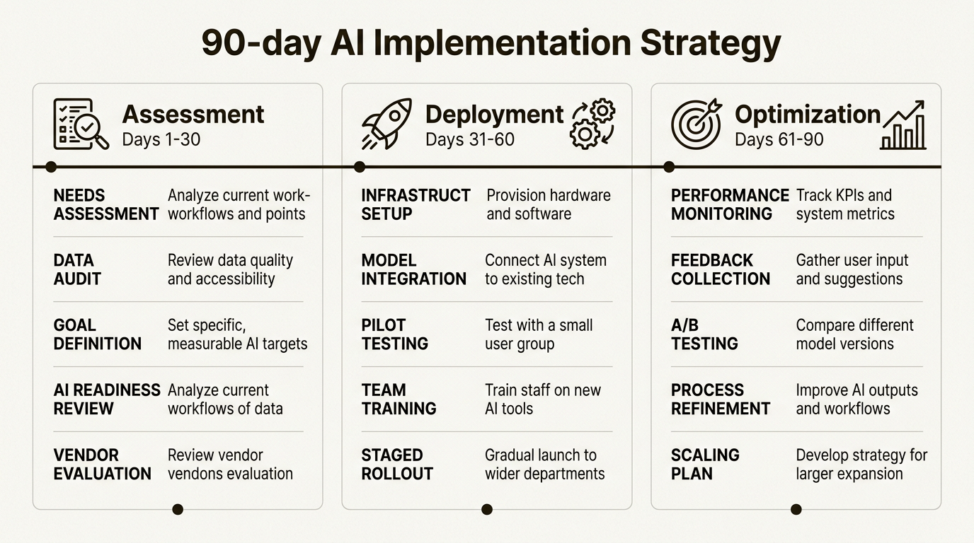 Hoja de ruta gradual para la transición a un modelo de desvío basado en IA