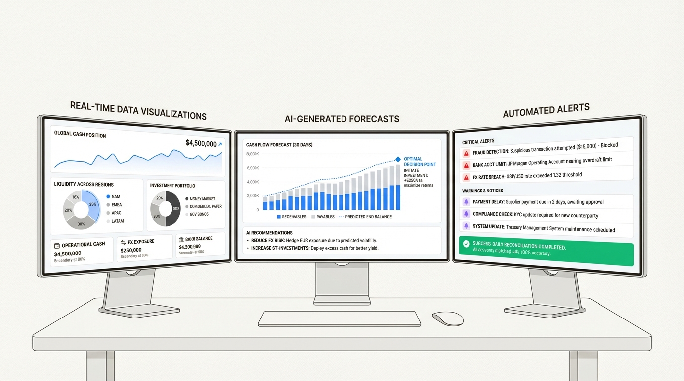 Technology enables treasury teams to focus on strategy instead of manual data entry