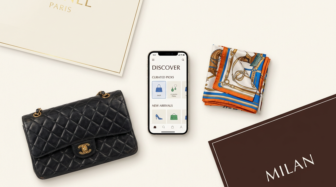 Traditional luxury icons merge with modern technology in the global search for rare, sold-out fashion pieces.