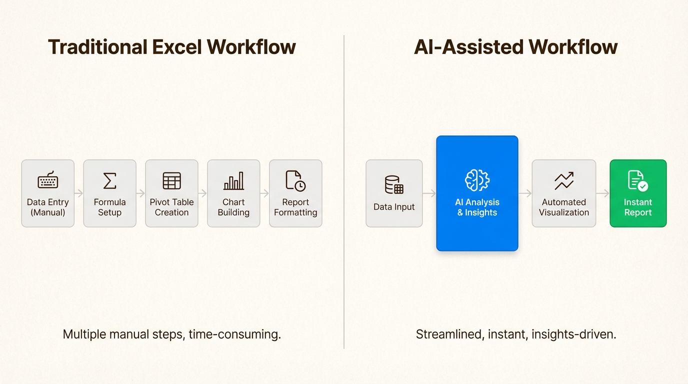 AI reduces variance analysis from days to minutes while improving accuracy by testing hundreds of hypotheses simultaneously