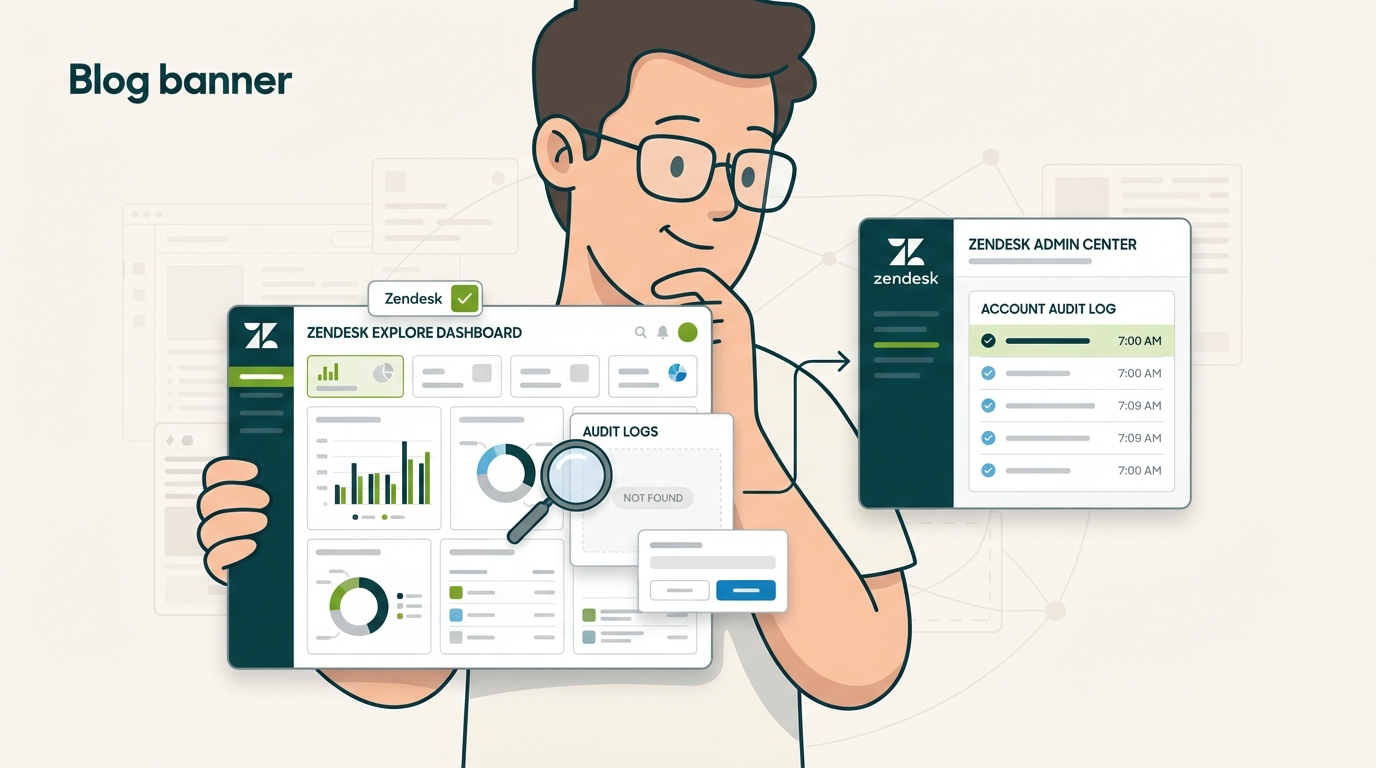 Zendesk Explore audit events: A complete guide for 2026 | eesel AI