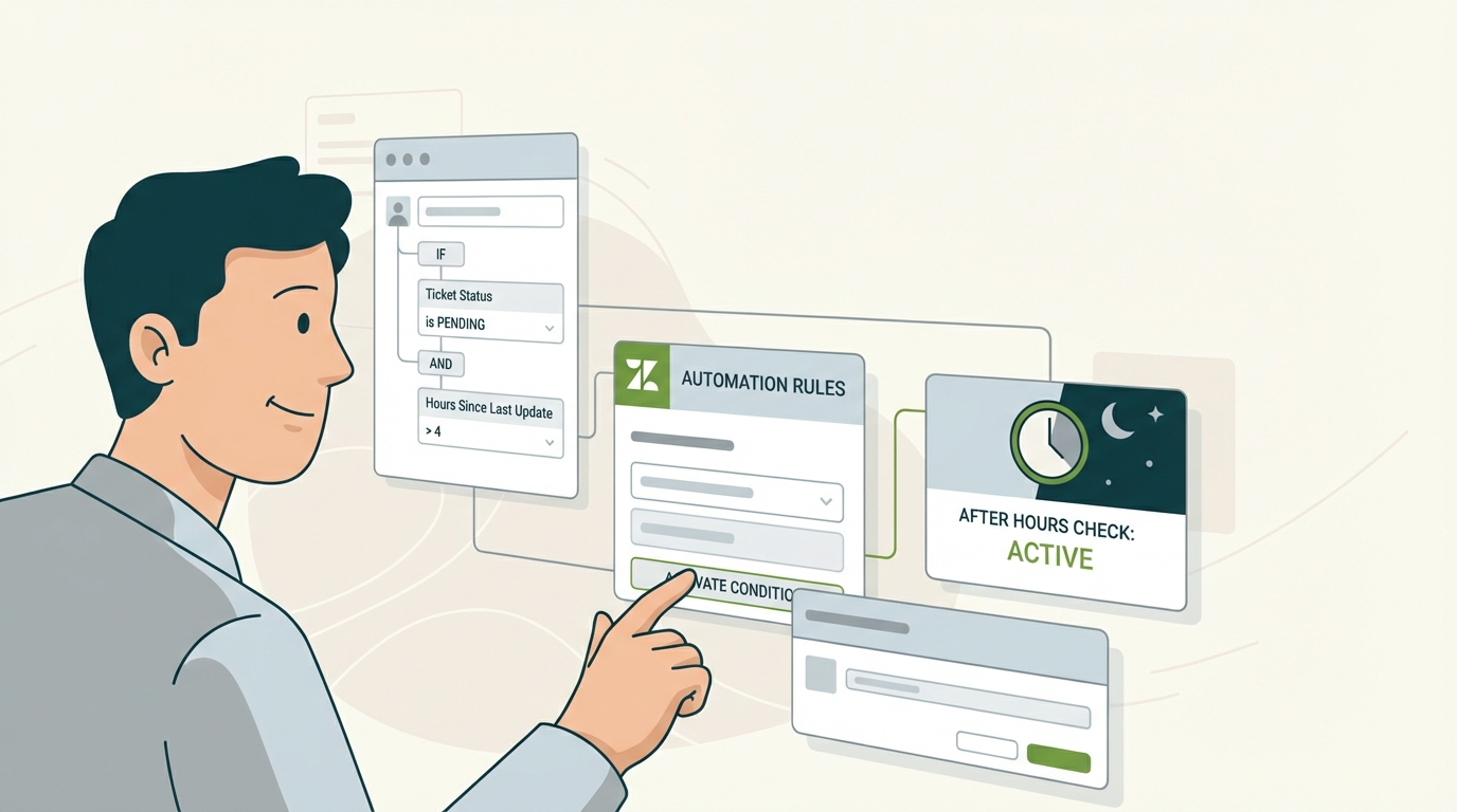 営業時間外にZendeskの自動化条件を使用する方法：完全ガイド