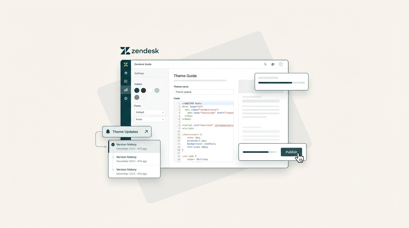 How to update and customize your Zendesk Guide theme in 2026 | eesel AI