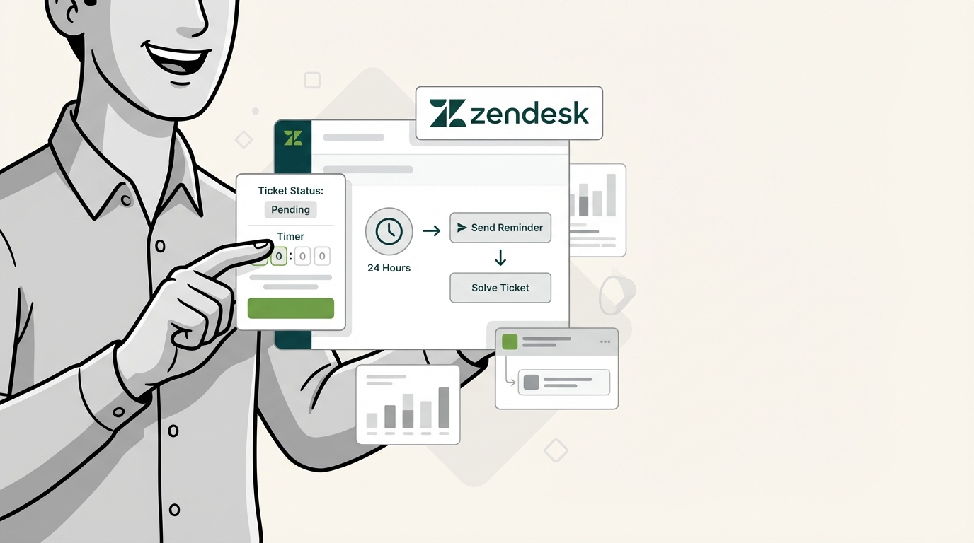 How to set up Zendesk automation to remind pending tickets after 24 ...