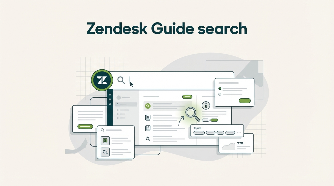 Zendesk Guideの検索機能を使いこなす：2026年完全ガイド | eesel AI