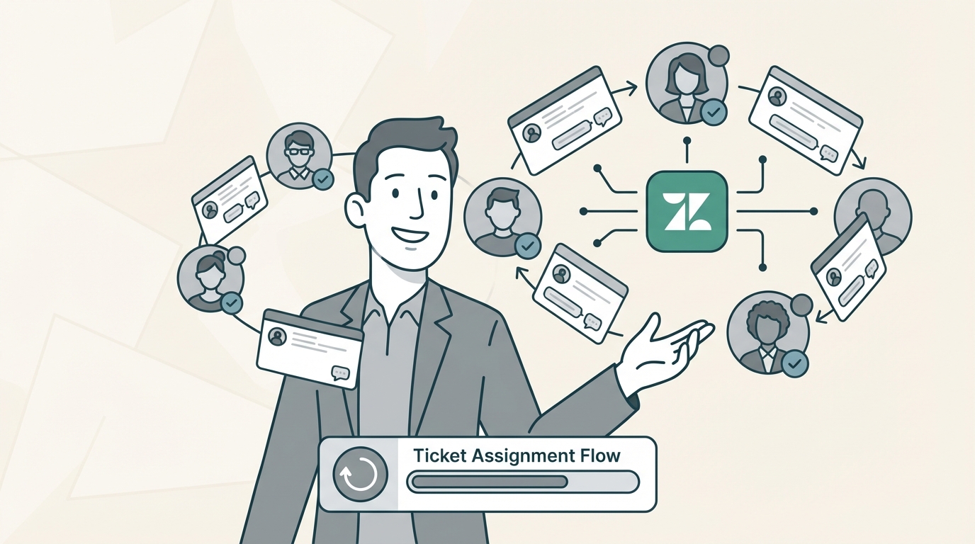 How to set up round robin ticket assignment in Zendesk | eesel AI