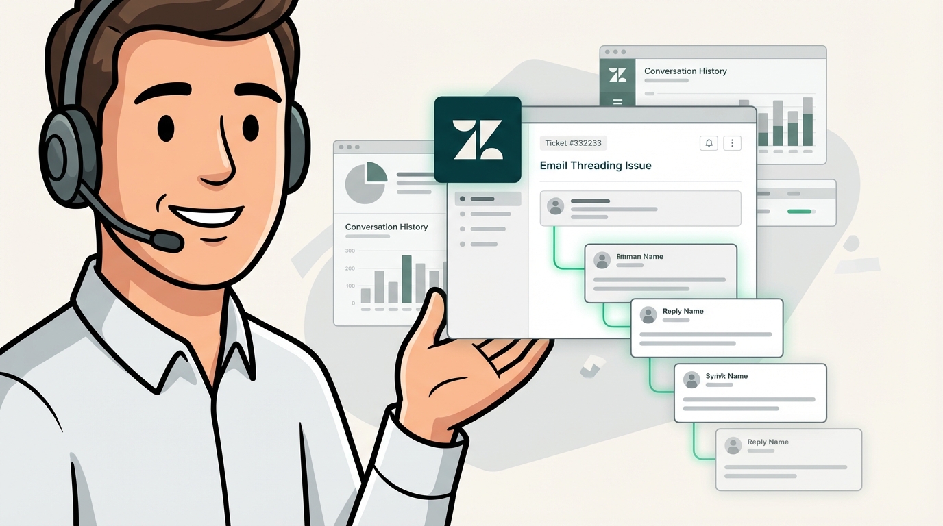 Zendeskのメールスレッド：2026年完全ガイド | eesel AI