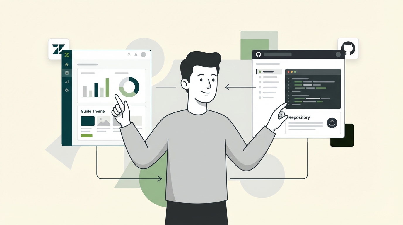 How to import a Zendesk Guide theme from GitHub | eesel AI