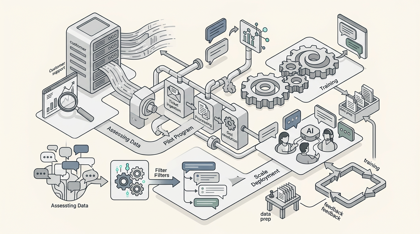 Customer support AI implementation guide: A practical 7-step framework ...