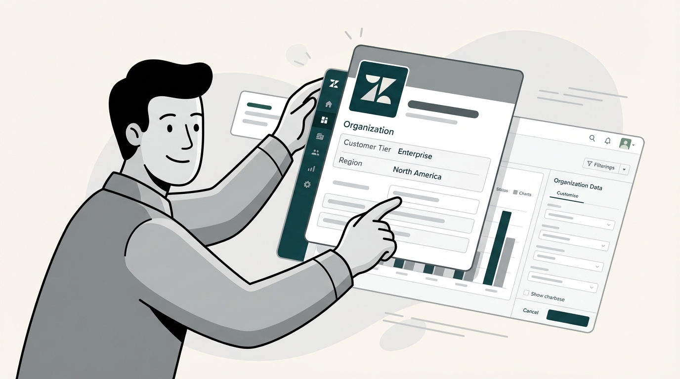 How to use Zendesk organization custom fields: A complete guide | eesel AI