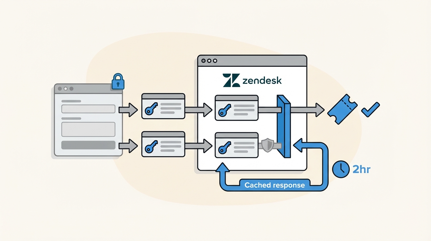 Como usar chaves de idempotência da API Zendesk para evitar