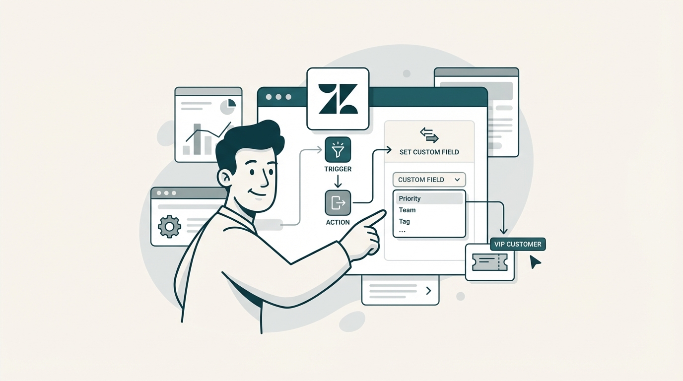 How to use Zendesk trigger action to set custom fields: Complete 2026 ...