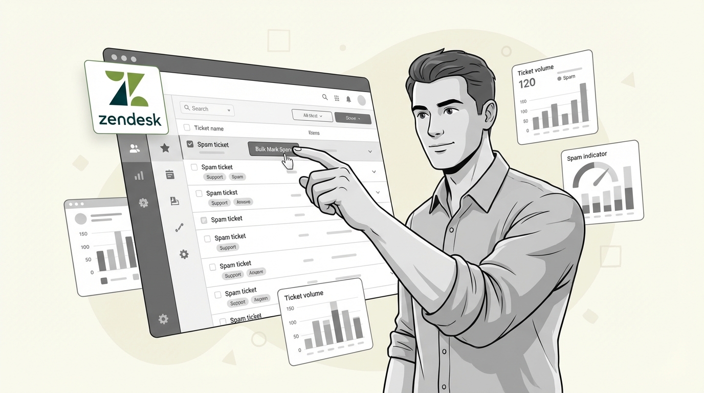 How to bulk mark spam tickets in Zendesk: The complete 2026 guide ...