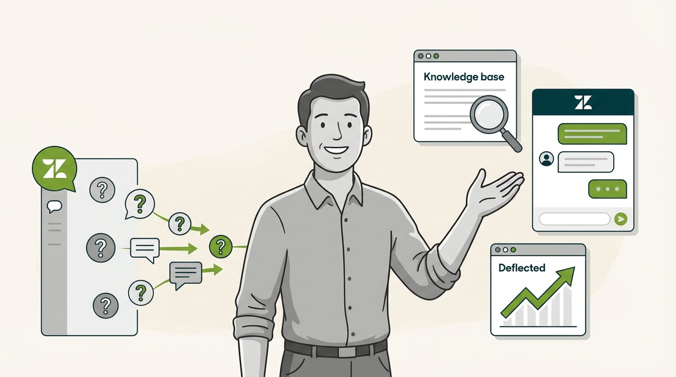 Zendesk deflection and self-service: A complete guide for 2026 | eesel AI