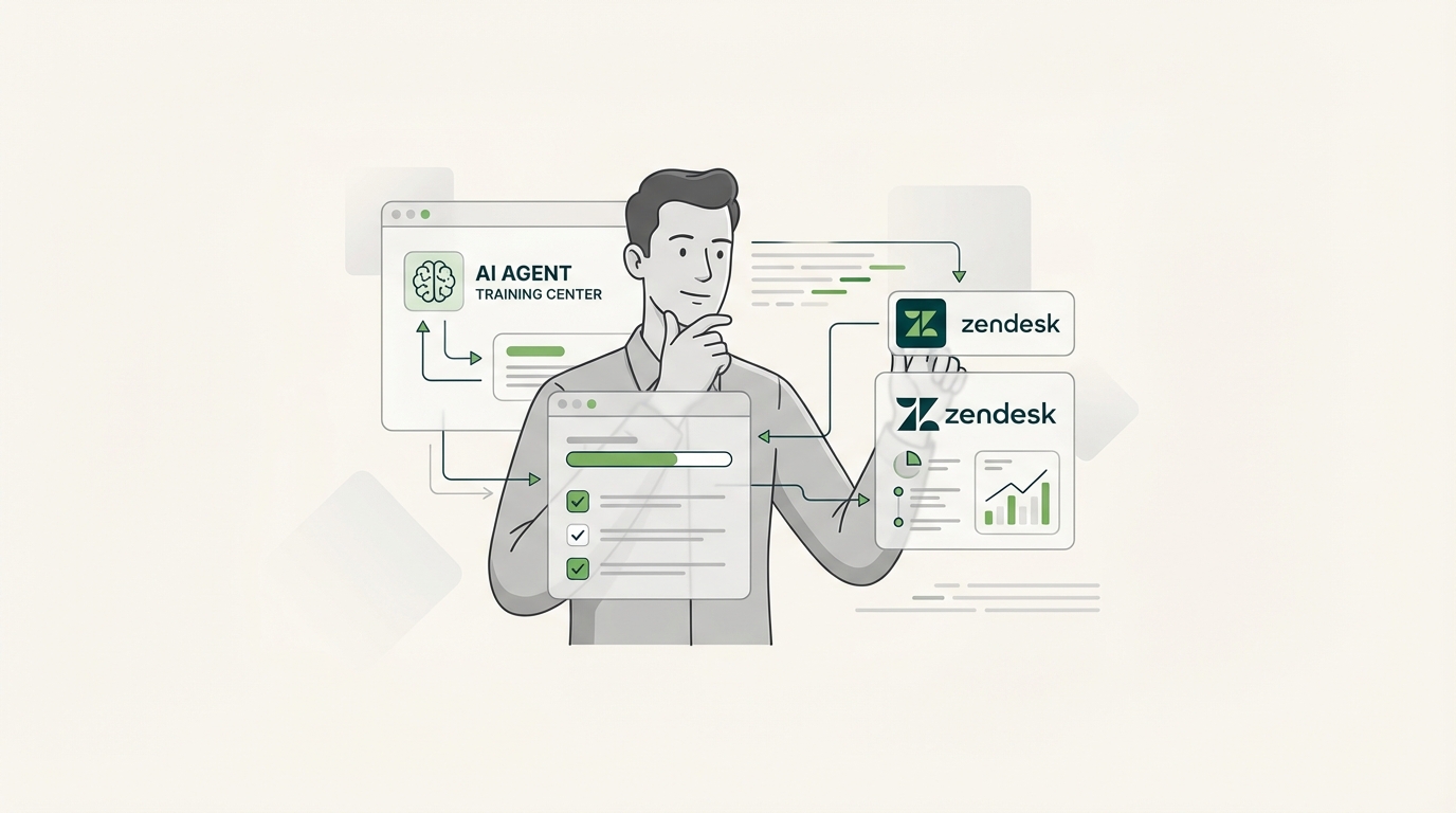 Zendesk AI agent training center: Your complete guide for 2026 | eesel AI