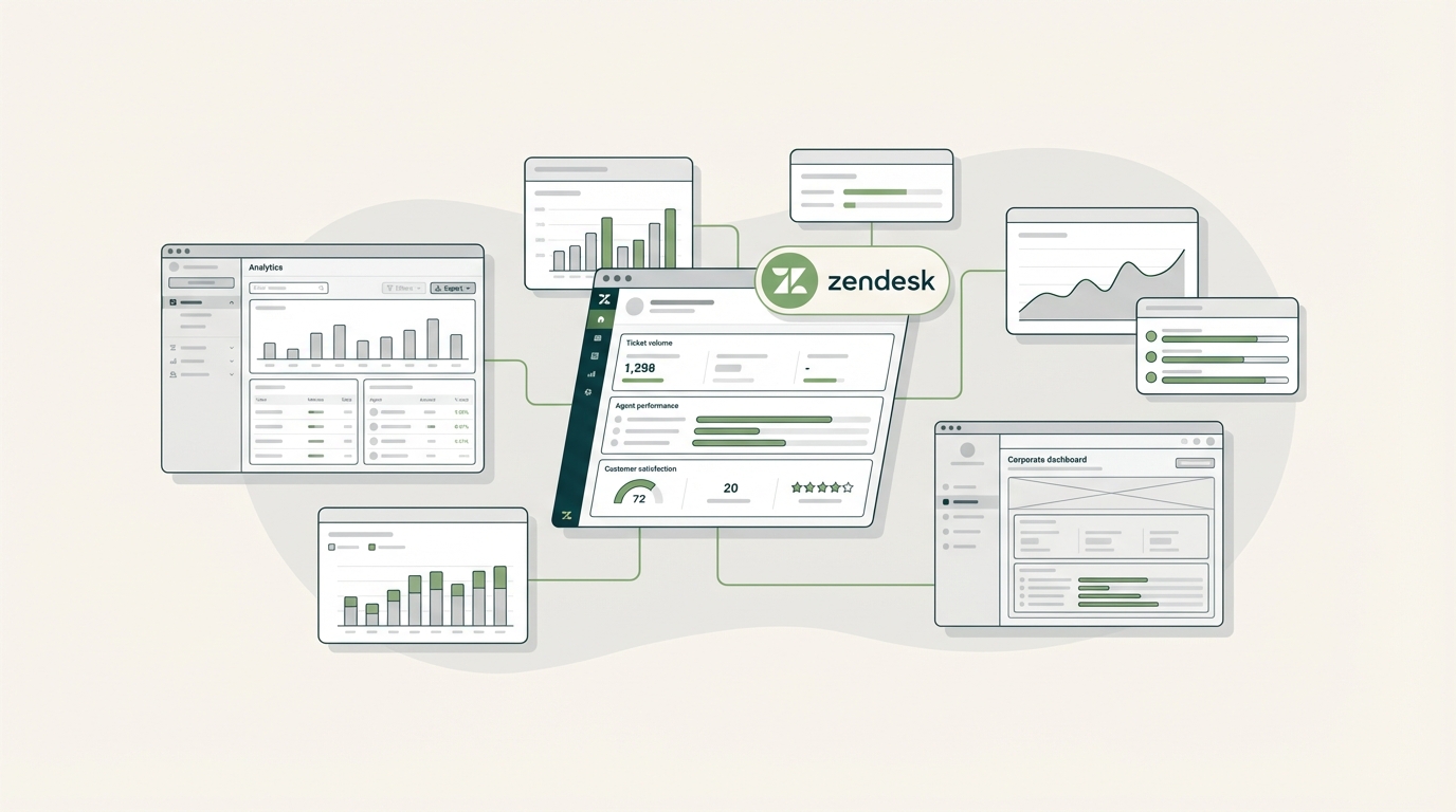 Zendesk Exploreレポートを埋め込む方法：2026年完全ガイド