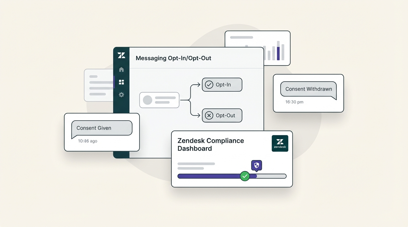 Zendesk messaging opt-in/opt-out compliance: The complete guide | eesel AI