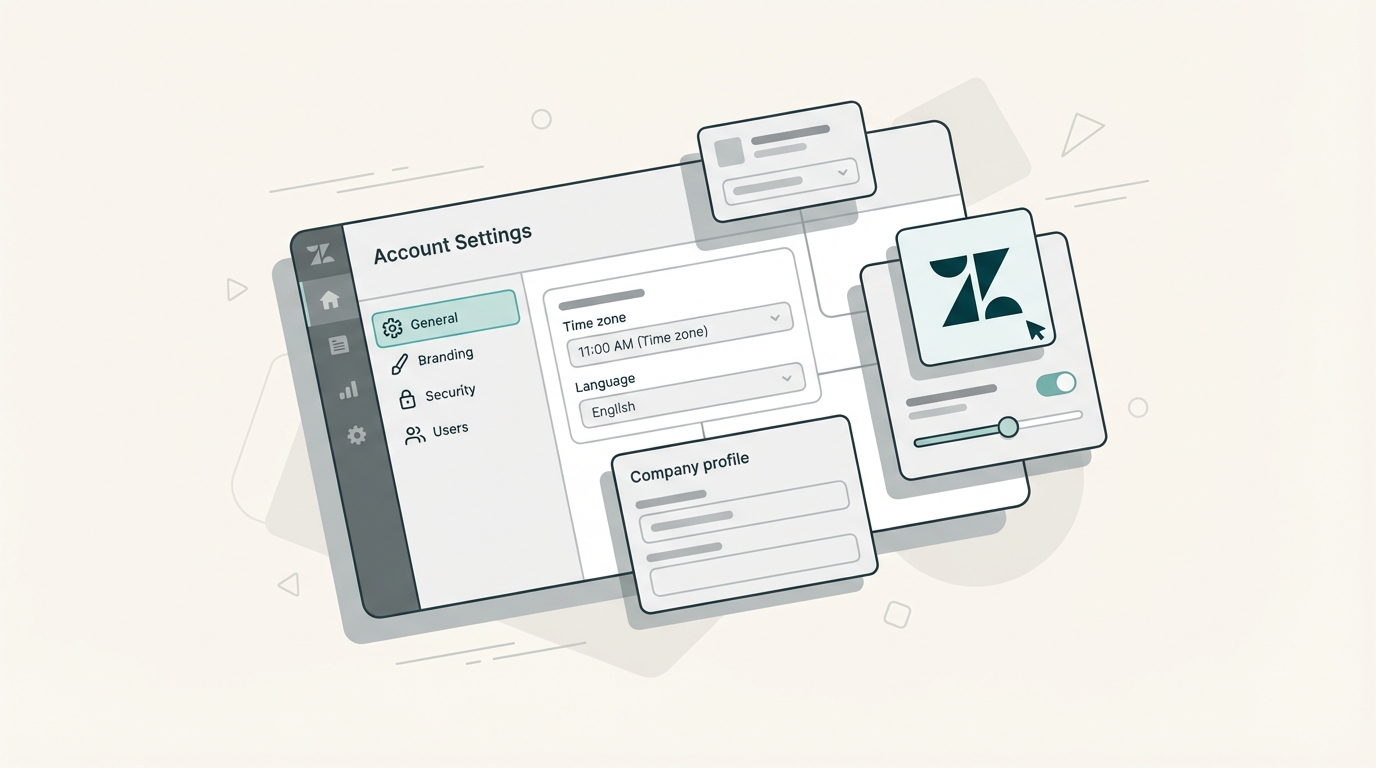 Zendeskアカウント設定の構成方法：管理者向け完全ガイド