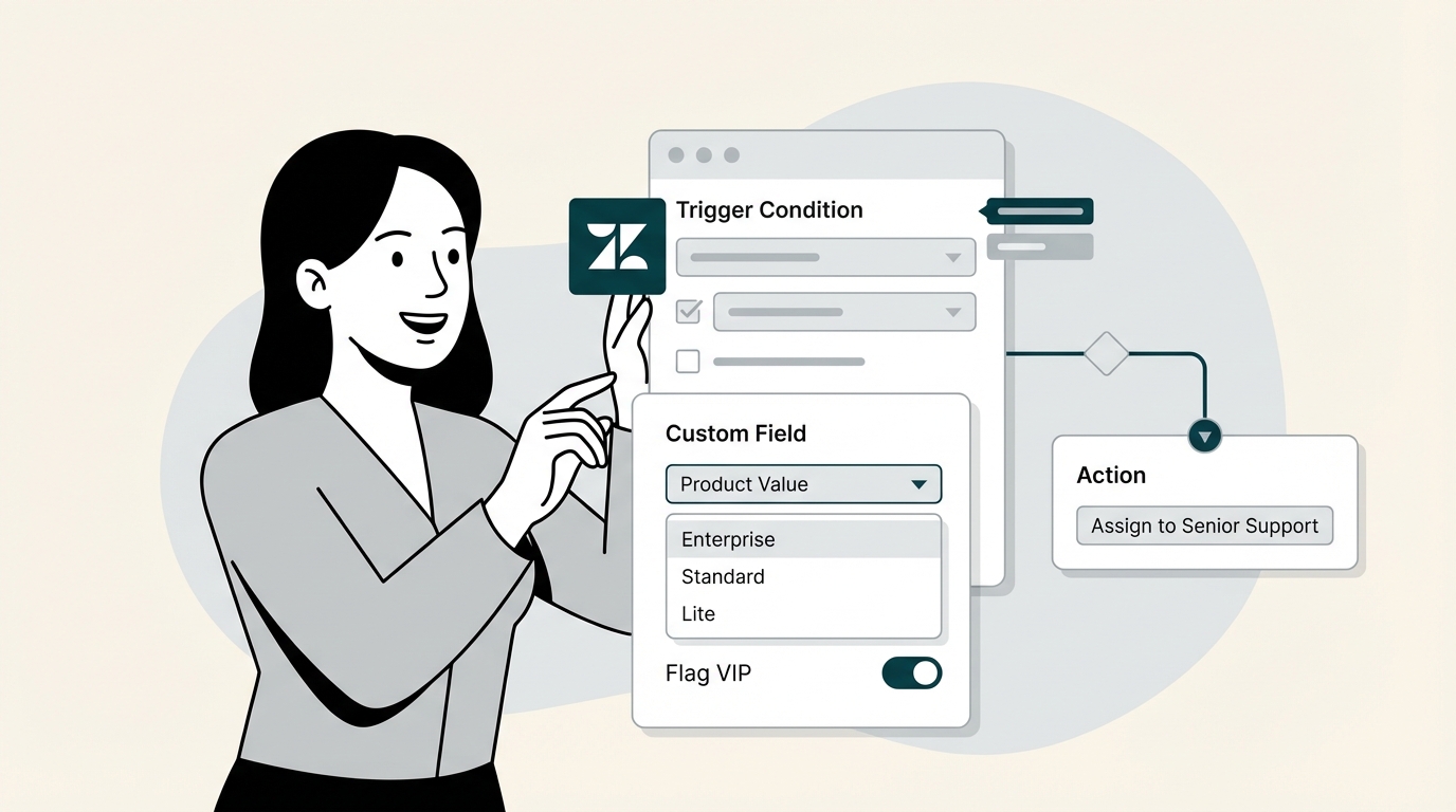How to use Zendesk trigger condition custom field value: Complete guide ...