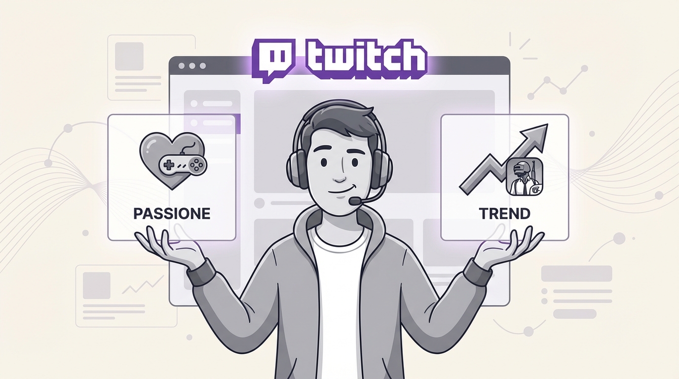 Giochi di tendenza o passione? La scelta che ogni streamer deve fare